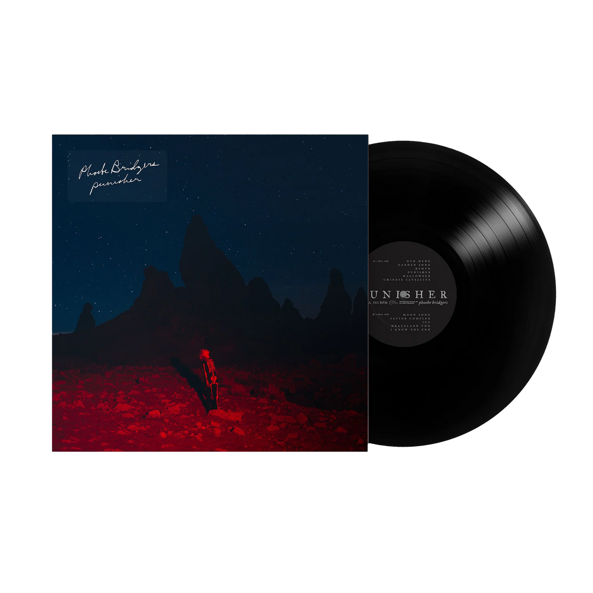 Phoebe Bridgers - Punisher Black Vinyl LP – Phoebe Bridgers AU